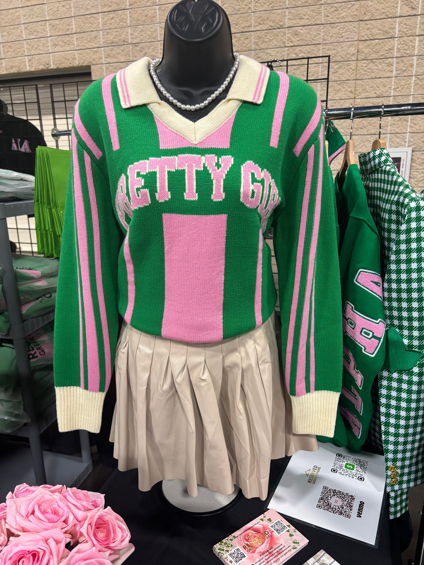AKA Polo Sweater