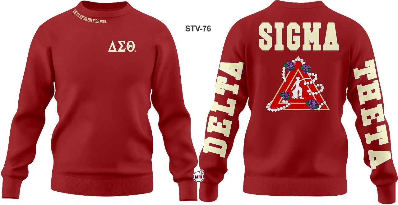 Custom Beta Epsilon DST F'95 Sweatshirts