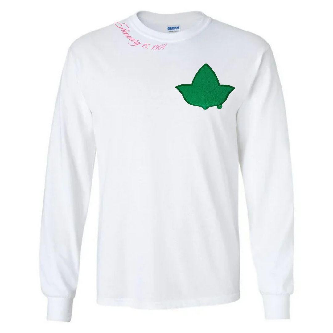 Alpha Kappa Alpha Sorority, Inc. Ivy T-shirt (white)