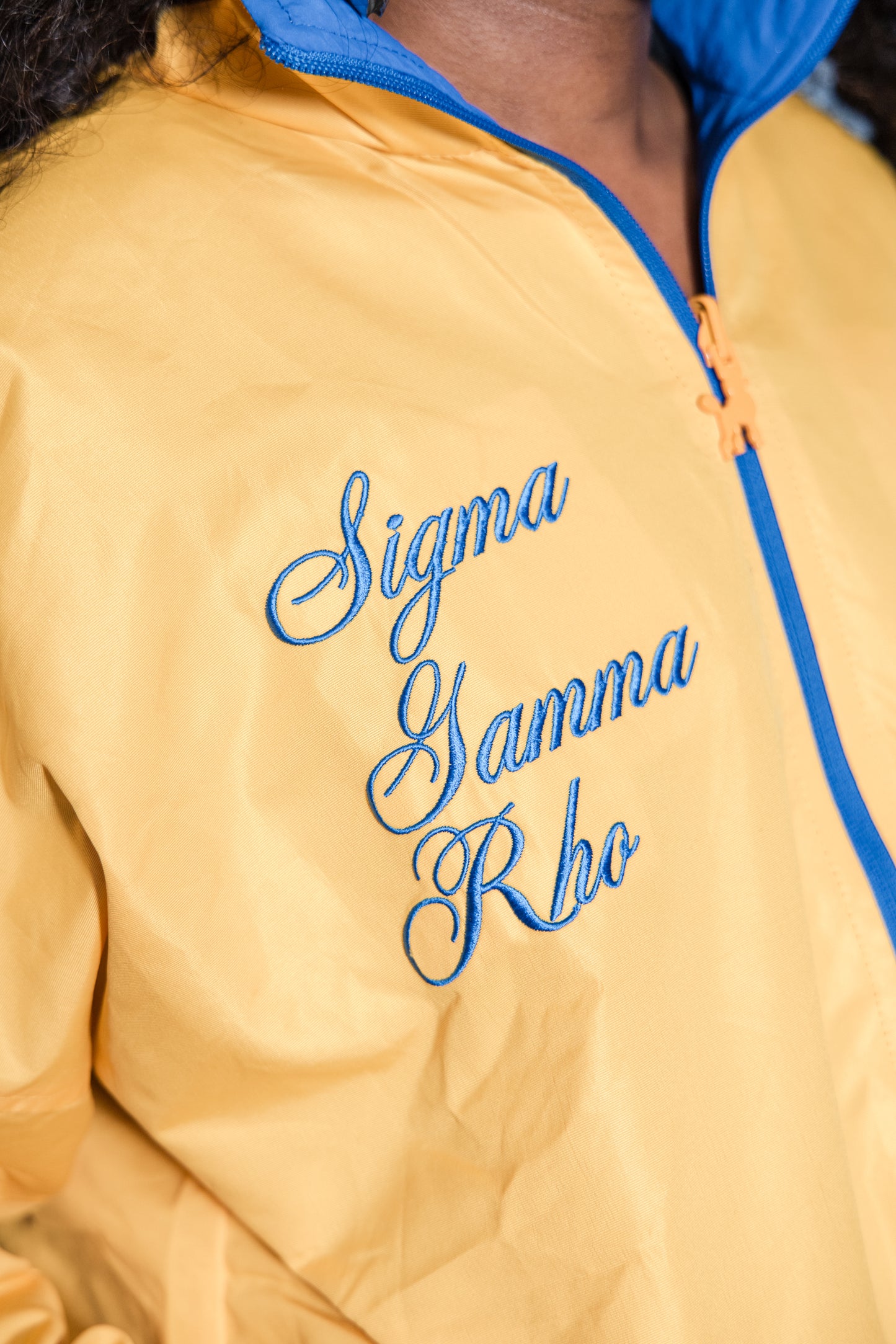 Sigma Gamma Rho Sorority, Inc. Reversible Windbreaker