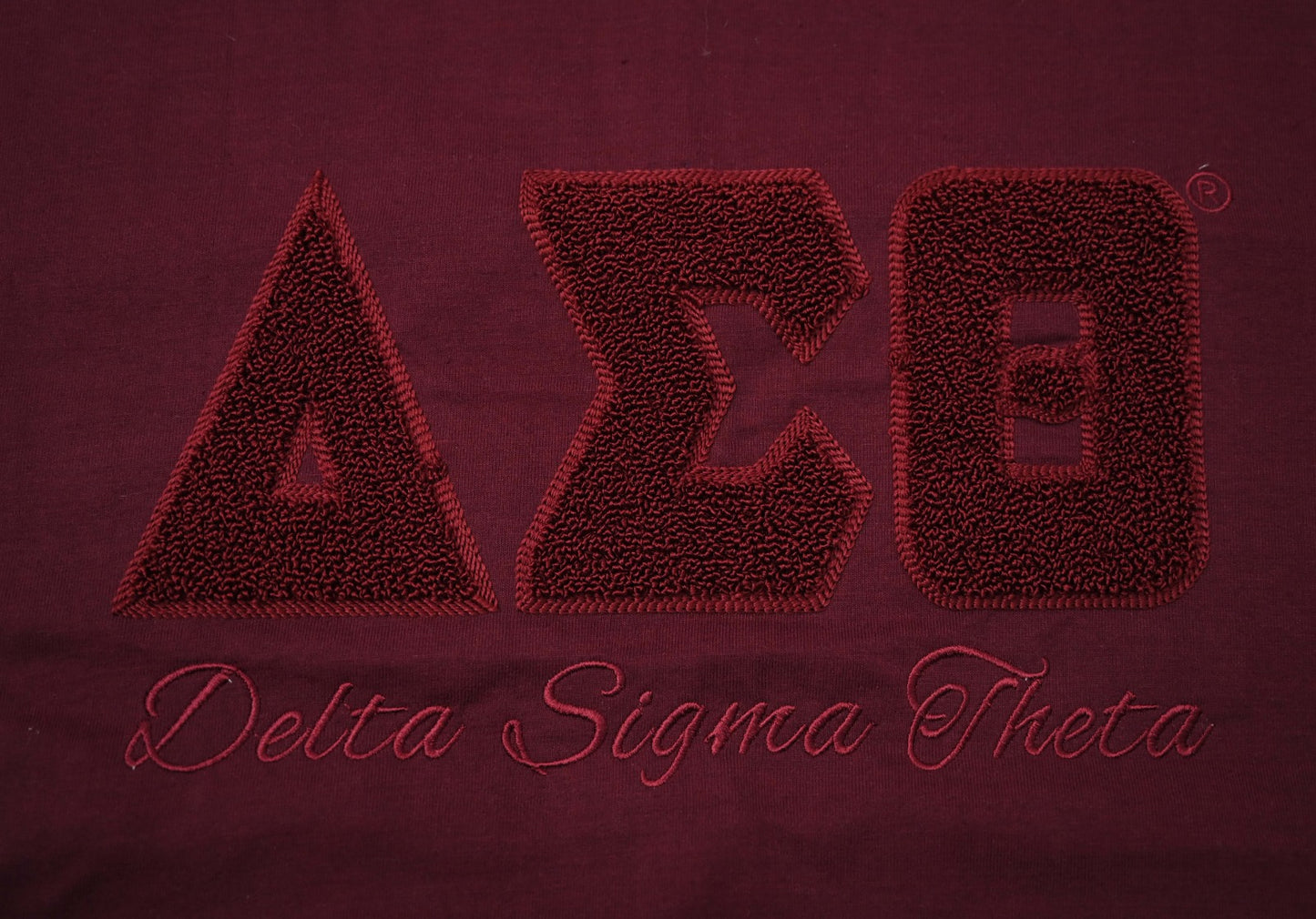 Delta Sigma Theta Sorority, Inc. T-shirt (maroon)
