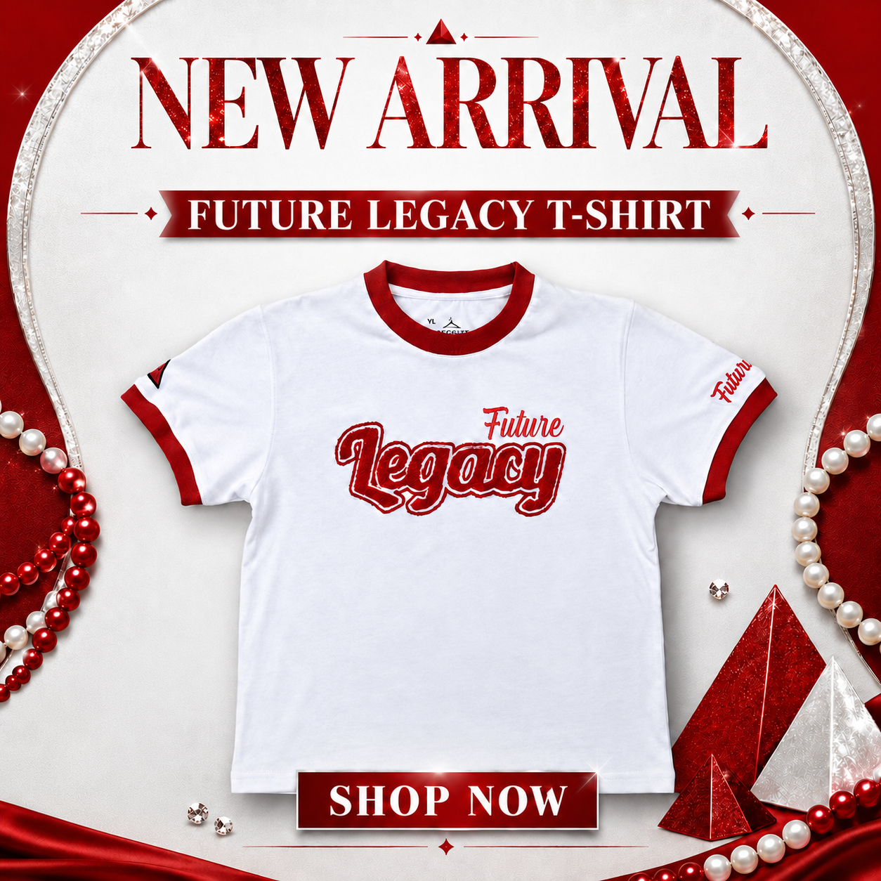 Delta Future  Legacy T-shirt(white)
