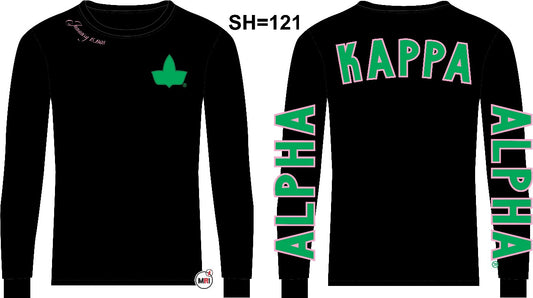 Alpha Kappa Alpha Sorority, Inc. Ivy T-shirt (black)