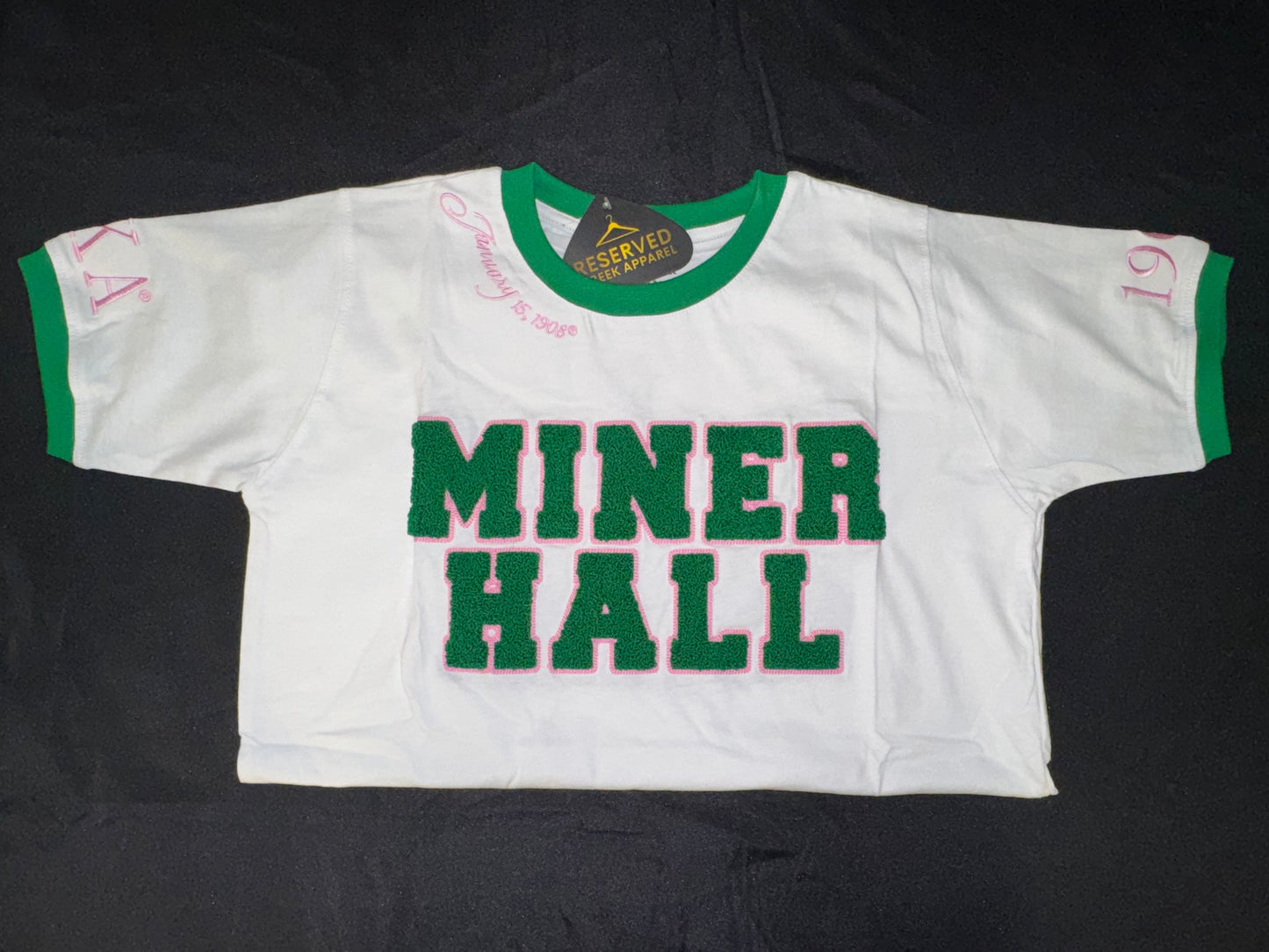 AKA Miner Hall T-shirt (white)