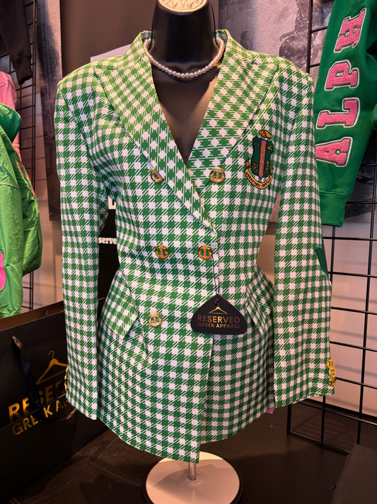 AKA Houndstooth Blazer