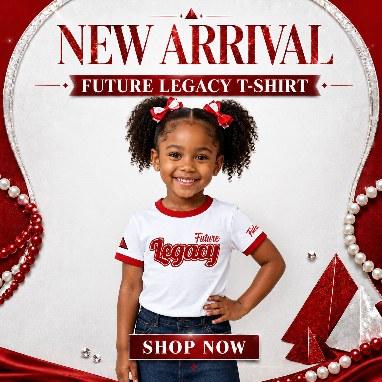 Delta Future  Legacy T-shirt(white)