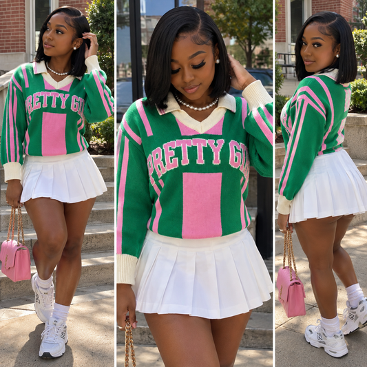 AKA Polo Sweater