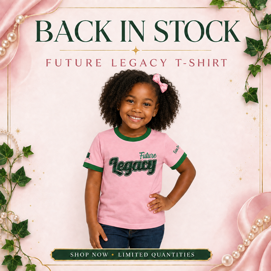 AKA Future Legacy T-shirt(pink)