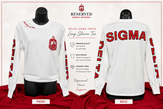 DST Long Sleeve Puff T-shirt (white)