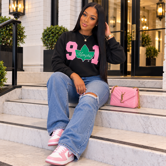 901 Raised. Ivy Made. Sweatshirt (black)